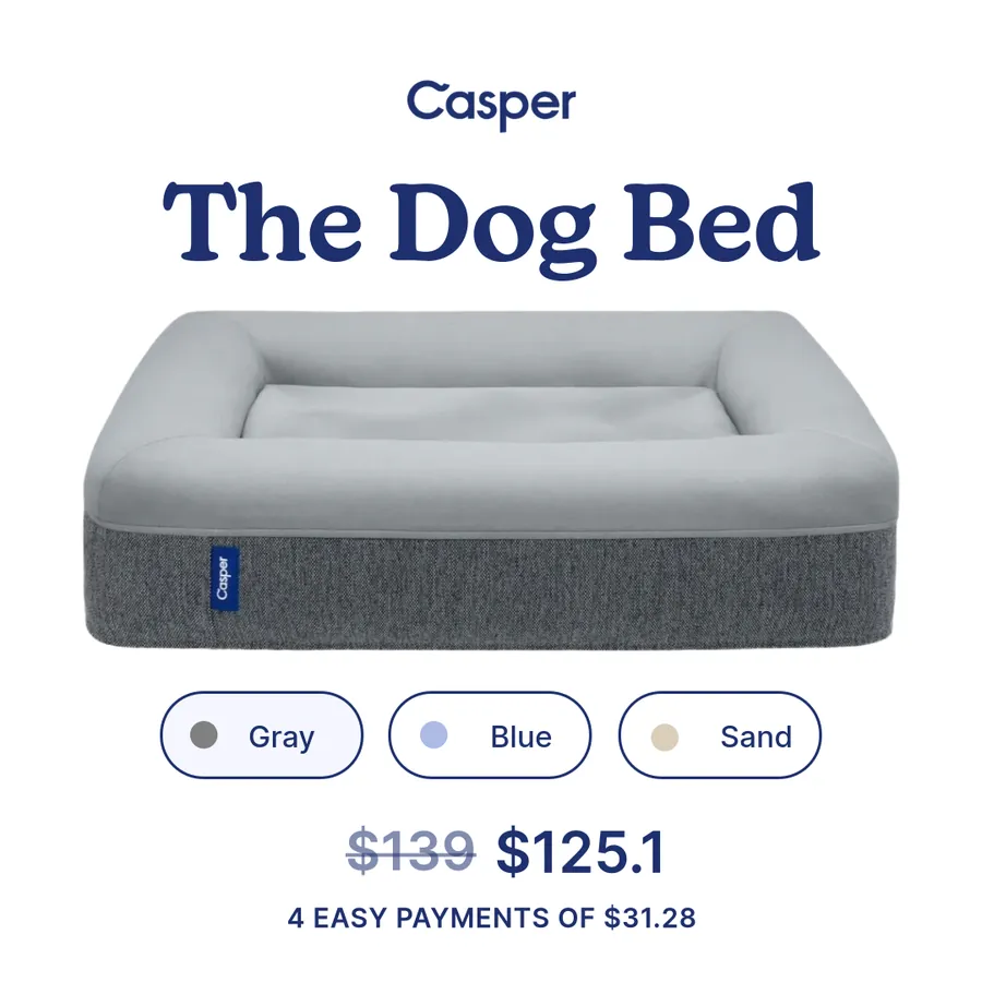 A real overlay ad: product photo preserved, with color variants and BNPL pricing added on top